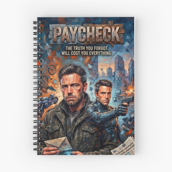 Item preview, Paycheck Sci-Fi Thriller Fine Art Tribute designed and sold by Art's Diner.