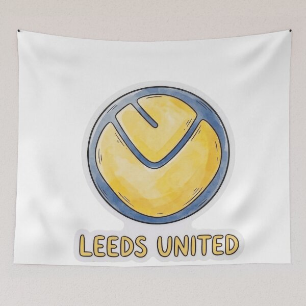 Item preview, Leeds United Smiley 2 designed and sold by Simsonic.
