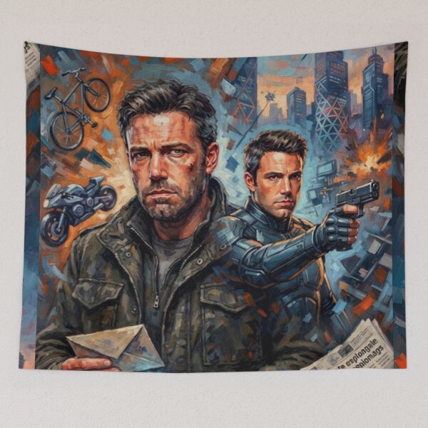 Item preview, Paycheck Sci-Fi Thriller Fine Art Tribute designed and sold by Art's Diner.