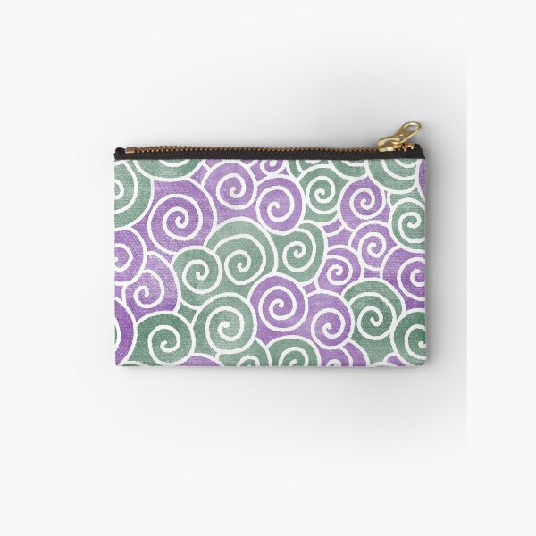 Item preview, Abstract Blue Green Spirals Pattern Color-4 designed and sold by Farissa Designs.