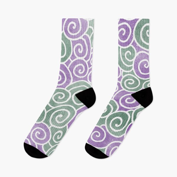 Item preview, Abstract Blue Green Spirals Pattern Color-4 designed and sold by Farissa Designs.