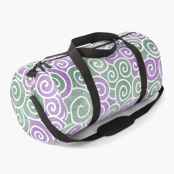 Item preview, Abstract Blue Green Spirals Pattern Color-4 designed and sold by Farissa Designs.