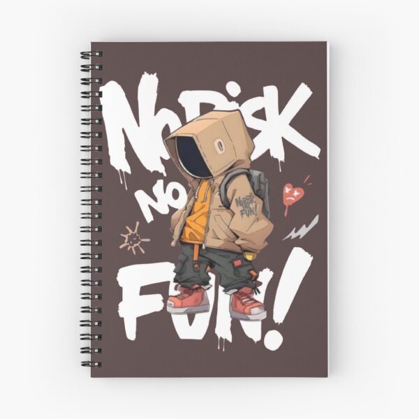Item preview, No Risk No Fun | Motivational Streetwear Quote designed and sold by RajDeals.