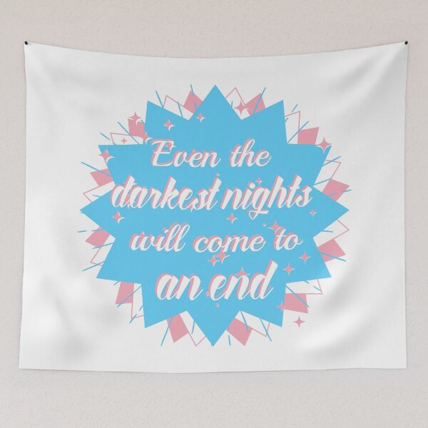 Item preview, Darkest Nights, Transgender Pride designed and sold by chaoticwhims.