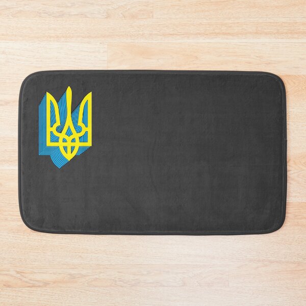 Item preview, Ukraine Tryzub Yellow designed and sold by Lapky Shop.