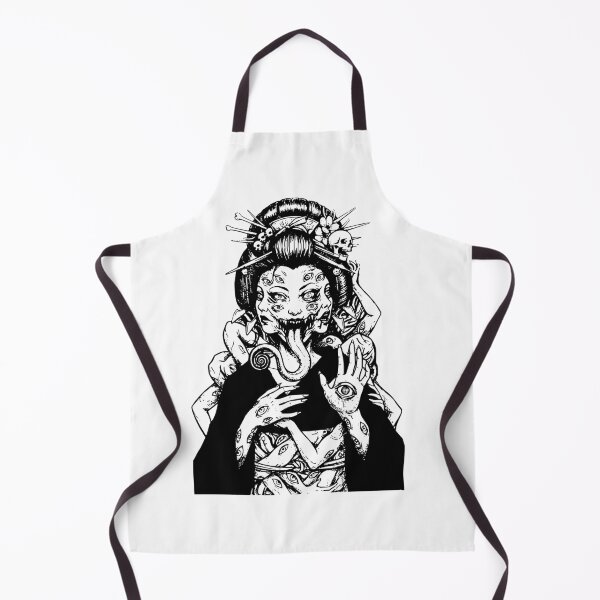 Item preview, Dark Japanese Geisha Multi Eye designed and sold by edwinblackwork.