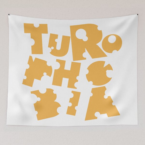 Item preview, Turophobia, a Funny Cheese Phobia designed and sold by Lifer Art and Design.