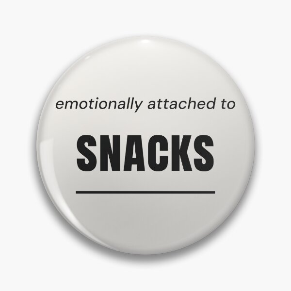 Item preview, Funny Snack Lover Typography Art designed and sold by Moodprint5.