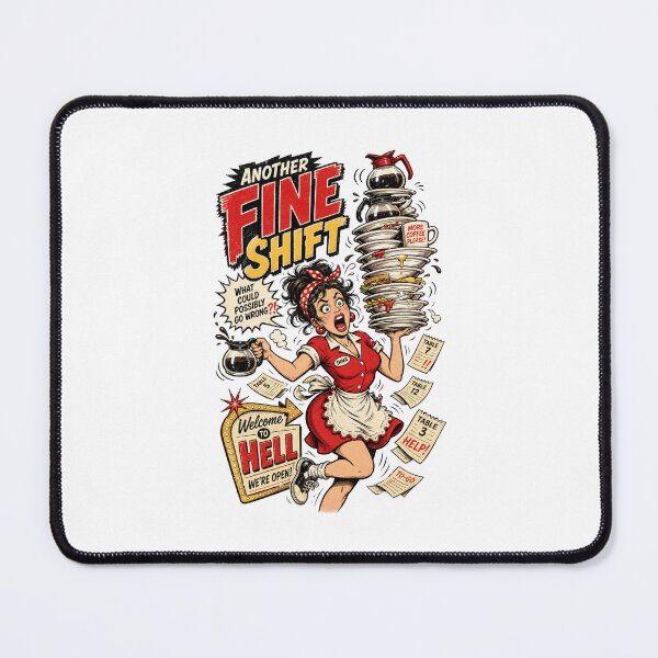 Item preview, Waitress designed and sold by pikeprints.