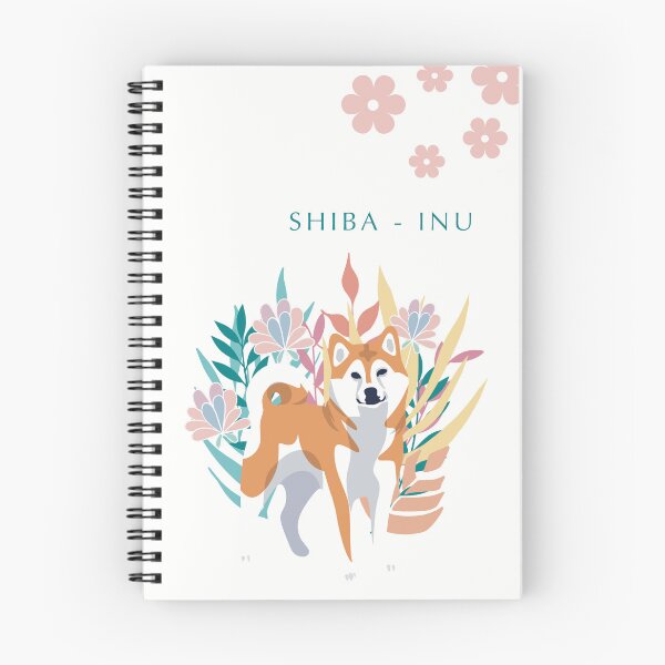 Item preview, Floral Shiba Inu Dog designed and sold by IvysCreativityHouse.