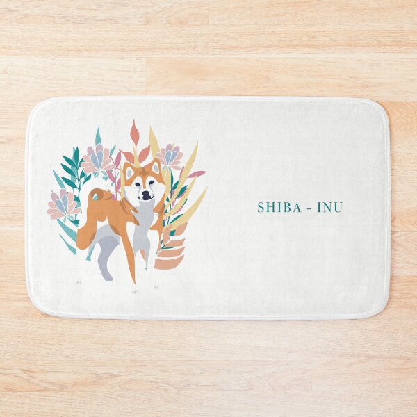 Item preview, Floral Shiba Inu Dog designed and sold by IvysCreativityHouse.