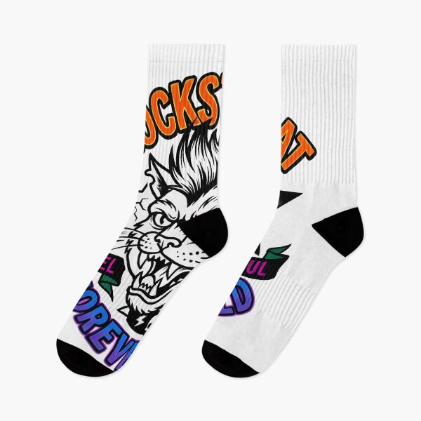 Item preview, Rockstar Cat Forever Wild Rebel designed and sold by Linework Studio.