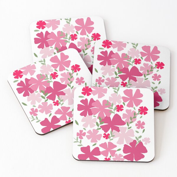 Item preview, Pink floral patern illustration designed and sold by May23ELA.