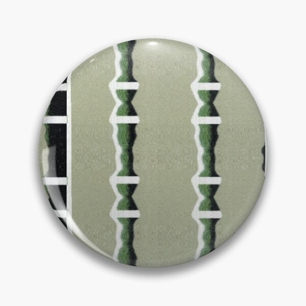 Item preview, Glitched green stripped pattern designed and sold by Kaygeeprints.