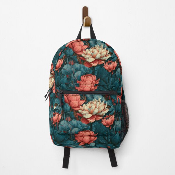 Item preview, Colorful Lotus Texture - Retro Flower Floral - Gifts For Teenage Girls designed and sold by RoyalStarsPatts.