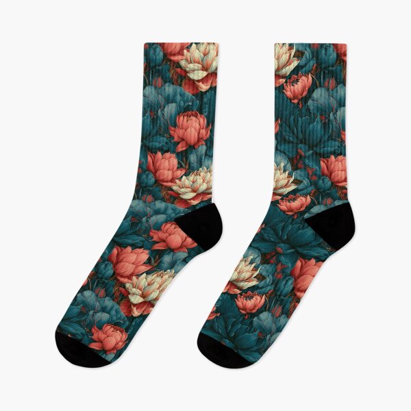 Item preview, Colorful Lotus Texture  - Retro Flower Floral - Gifts For Teenage Girls designed and sold by RoyalStarsPatts.