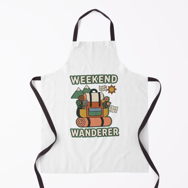 Item preview, Weekend Wanderer Folk Hiking Backpack designed and sold by GoofyShopp.