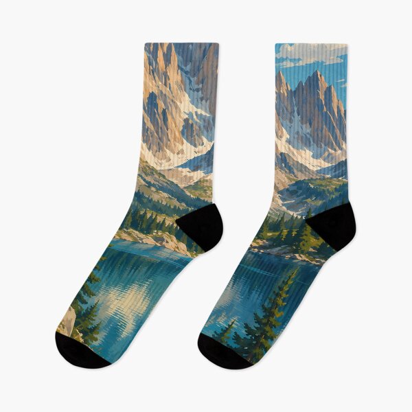 Item preview, Idaho Illustration Travel Art Vintage designed and sold by KrisSidDesigns.