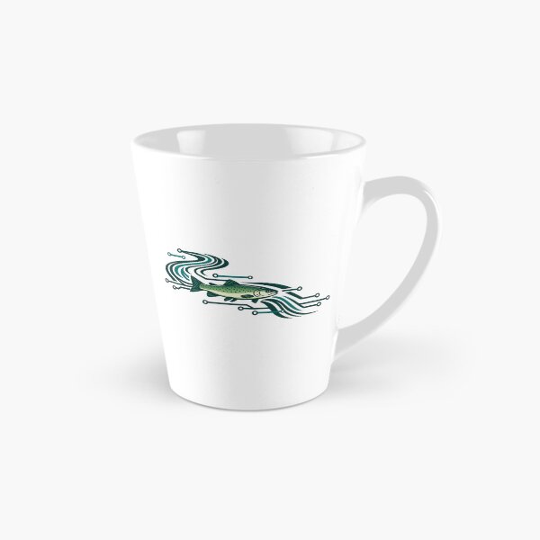Item preview, Cyber Trout - Circuit Board River Fishing Design designed and sold by teemix.