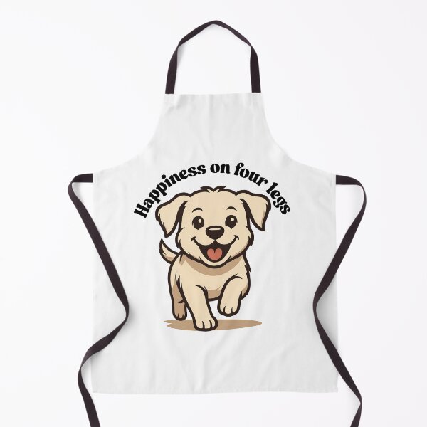 Item preview, Happiness on Four Legs -Cute Puppy Dog designed and sold by OLYUS.