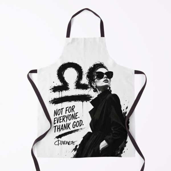 Item preview, Libra Zodiac Sign Not For Everyone Thank God Ink Fashion Art designed and sold by ferquirarte.