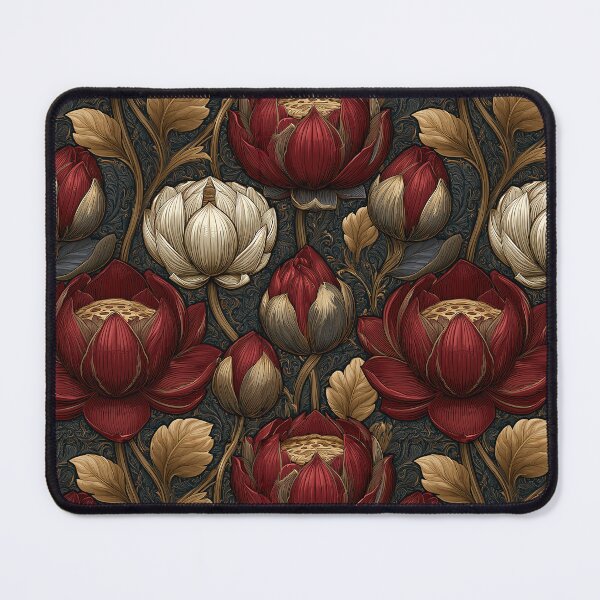 Item preview, Minimalistic Lotus Flower  - Flower Bouquet Pattern - Gifts For Women designed and sold by RoyalStarsPatts.
