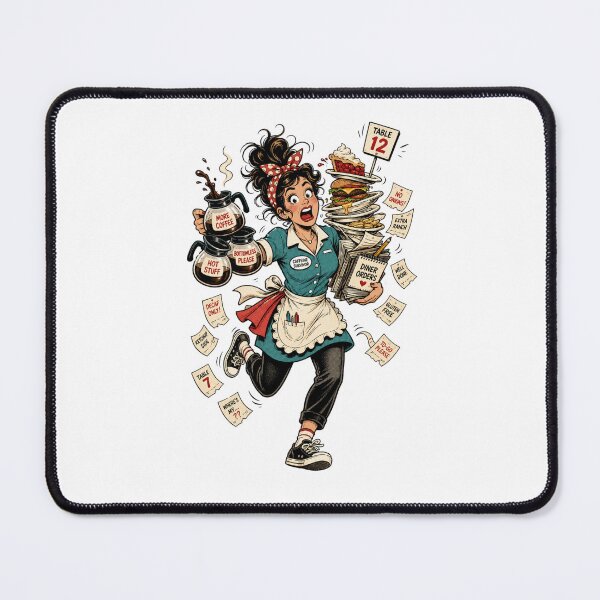 Item preview, Waitress designed and sold by pikeprints.