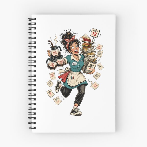 Item preview, Waitress  designed and sold by pikeprints.