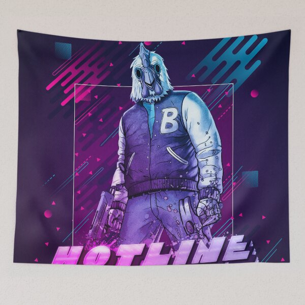 Item preview, Hotline Miami | Modern Graphic Design designed and sold by Eroshi.