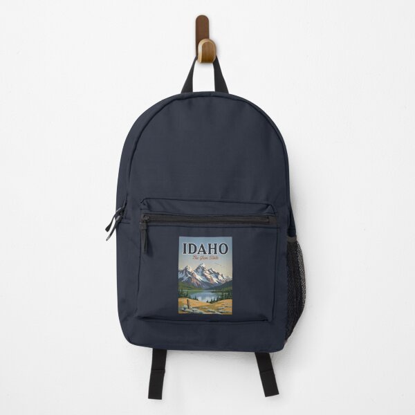 Item preview, Idaho Sawtooth Range Illustration Travel Art Vintage designed and sold by KrisSidDesigns.