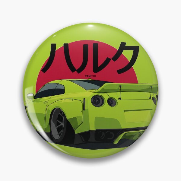 Item preview, Green Skyline GTR R35 - Hulk JDM designed and sold by Pandozo.