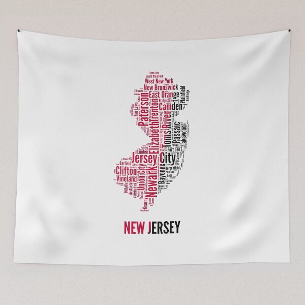 Item preview, New Jersey designed and sold by stateofmine.