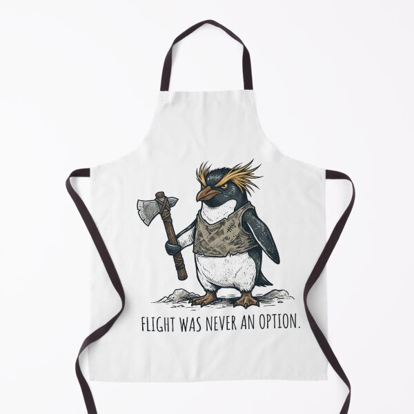 Item preview, Flight Was Never An Option Cool Macaroni Penguin Axe Meme designed and sold by raedattia.