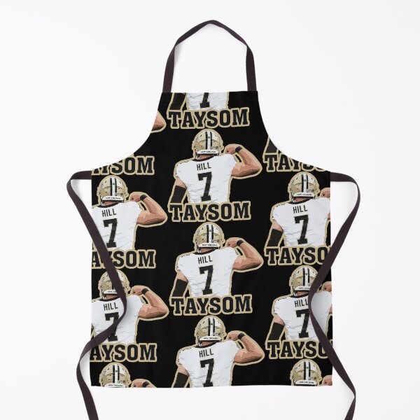 Item preview, Taysom Hill Back View Football Artwork with Jersey Number 7 Typography Design designed and sold by Zigmak.
