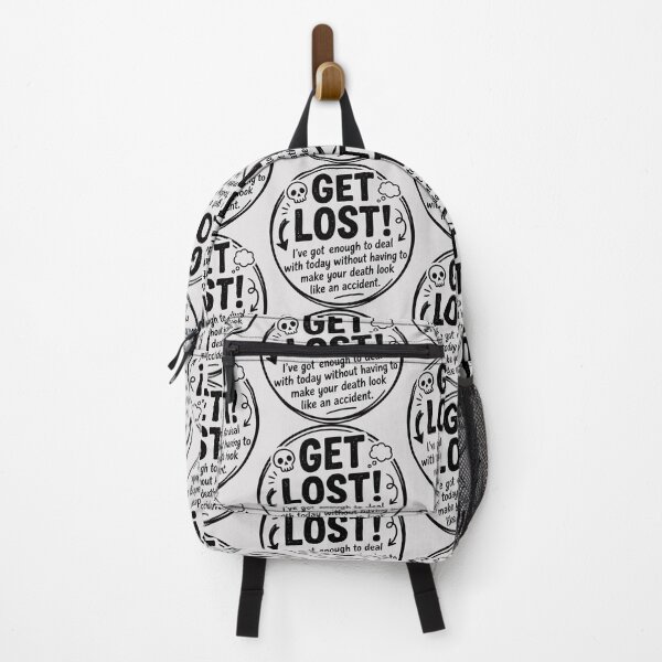Item preview, Get Lost-Antisocial Humor designed and sold by ThreadRiotTees.