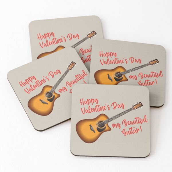 Item preview, Valentine's Day my beautiful Guitar designed and sold by elcarnero.