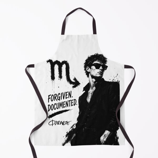 Item preview, Scorpio Zodiac Sign Forgiven Documented Ink Fashion Art designed and sold by ferquirarte.