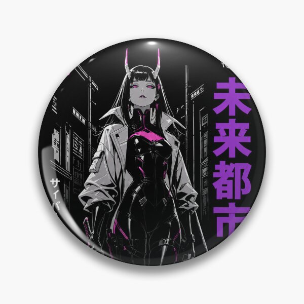 Item preview, Cyberpunk Oni Samurai Girl 02 designed and sold by Maya ART CREATOR.