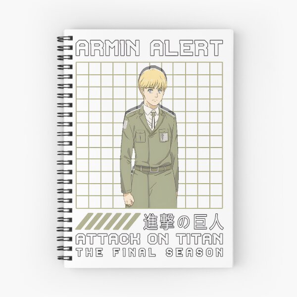 Item preview, Armin Alert Final Season Fan Art designed and sold by JessicaclArt.