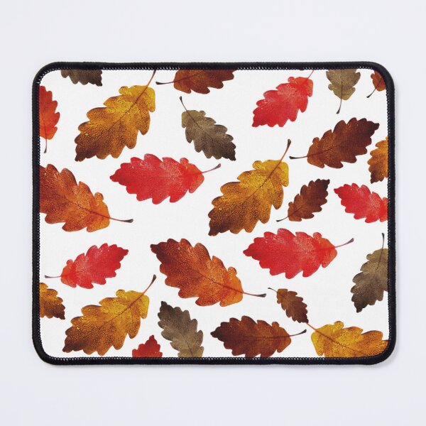 Item preview, Colorful oak leaves, autumn design, forest motifs designed and sold by Kirei-Lily.