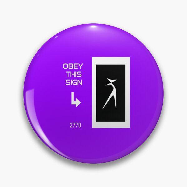Item preview, Obey this Sign No. 2770 designed and sold by porfysoundtrack.