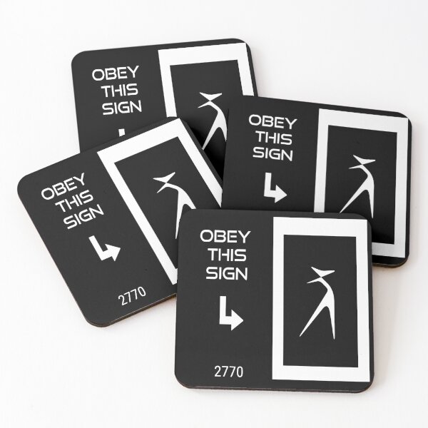 Item preview, Obey this Sign No. 2770 designed and sold by porfysoundtrack.