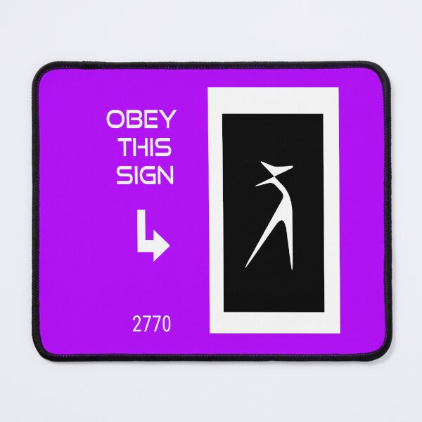 Item preview, Obey this Sign No. 2770 designed and sold by porfysoundtrack.