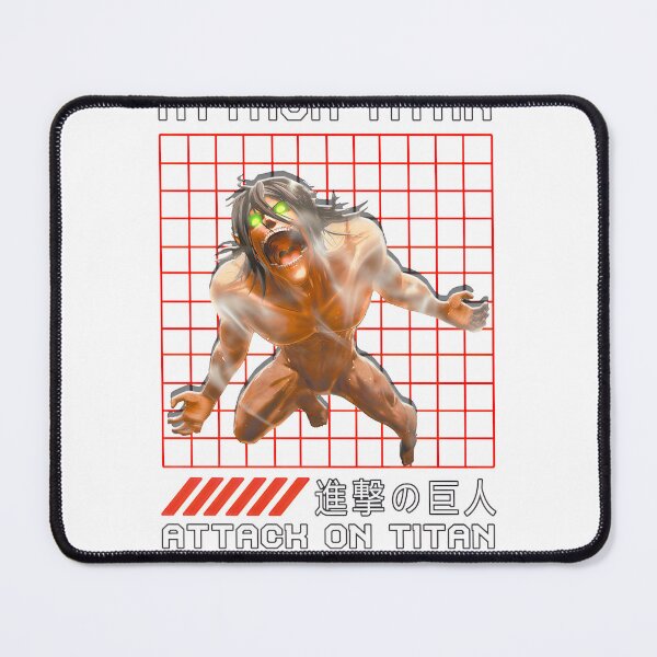 Item preview, Attack Titan Roaring Eren Jaeger Fandom Art designed and sold by JessicaclArt.
