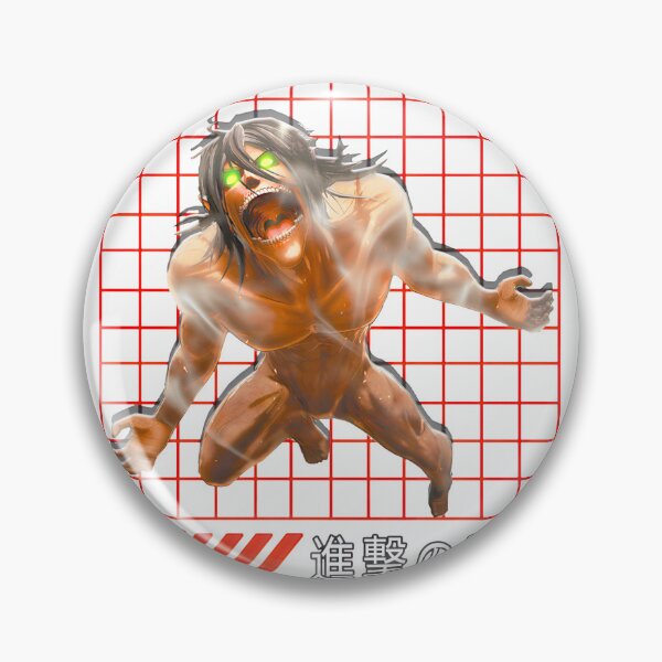 Item preview, Attack Titan Roaring Eren Jaeger Fandom Art designed and sold by JessicaclArt.