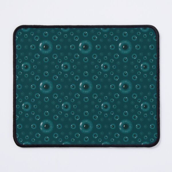 Item preview, Pattern with eyes of dark cyan color designed and sold by Cherevan.