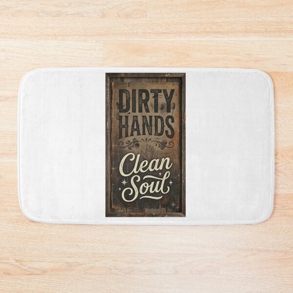 Item preview, Dirty Hands Clean Soul designed and sold by FitEnvy.