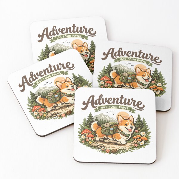 Item preview, Corgi’s Four-Pawed Forest Adventure designed and sold by teemix.