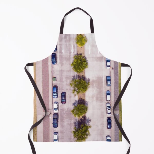 Item preview, The neighborhood street with trees and cars designed and sold by elcarnero.