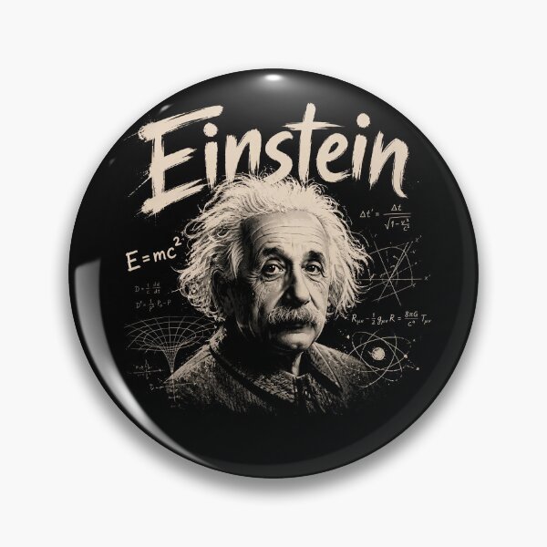 Item preview, Albert Einstein designed and sold by MusesWhispers.